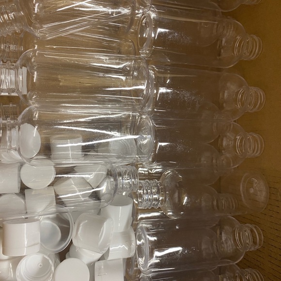 Clear Travel Bottle Set with Funnels - Picture 4 of 5